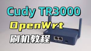 Cudy-TR3000刷机 - 最新256M版本 OpenWrt 固件